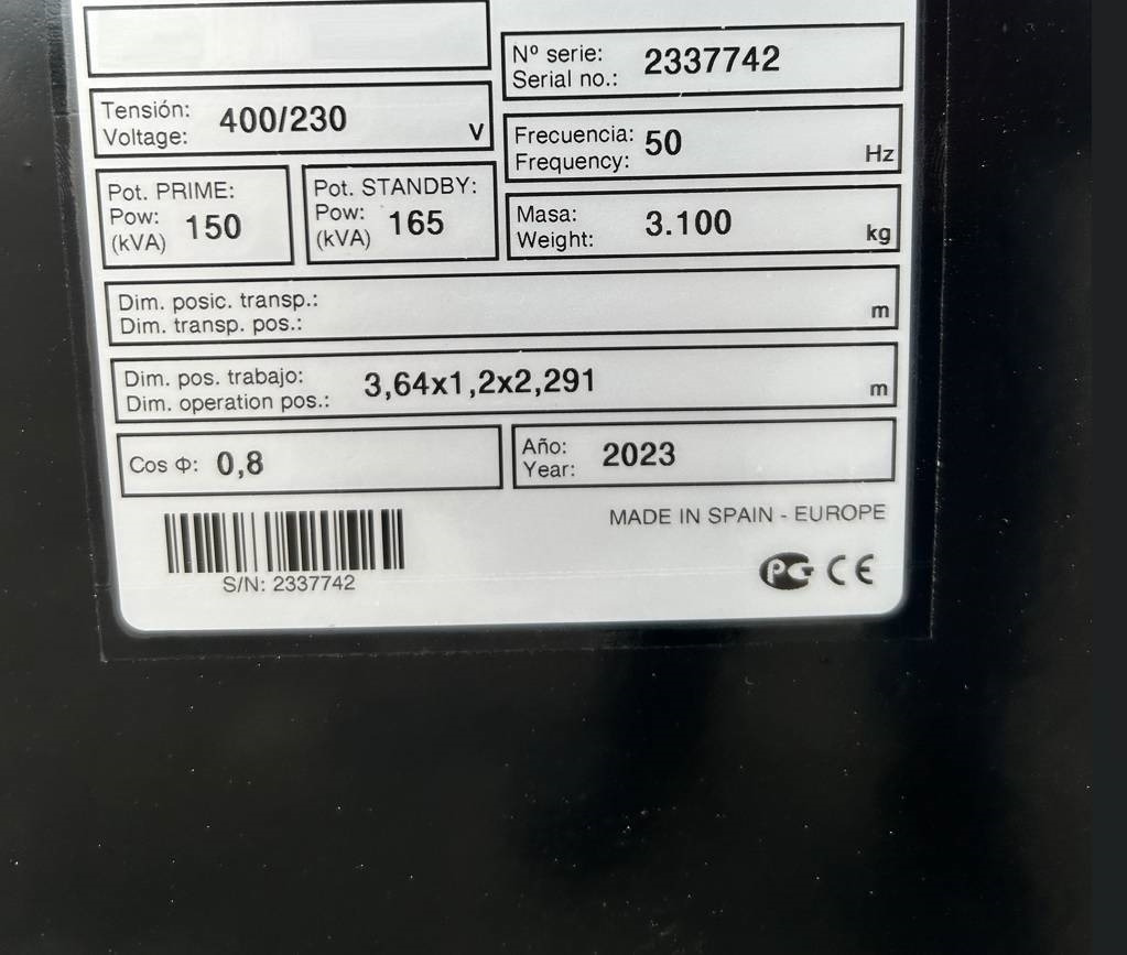 Deutz TCD6.1L6 - 165 kVA Stage V Generator - DPX-19014 - Elektrisk generator: bilde 4 Deutz TCD6.1L6 - 165 kVA Stage V Generator - DPX-19014 - Elektrisk generator: bilde 4