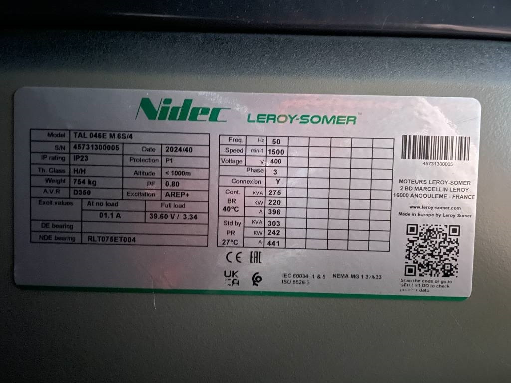 Scania DC09 - 300 kVA Generator - DPX-17947 - Elektrisk generator: bilde 3 Scania DC09 - 300 kVA Generator - DPX-17947 - Elektrisk generator: bilde 3