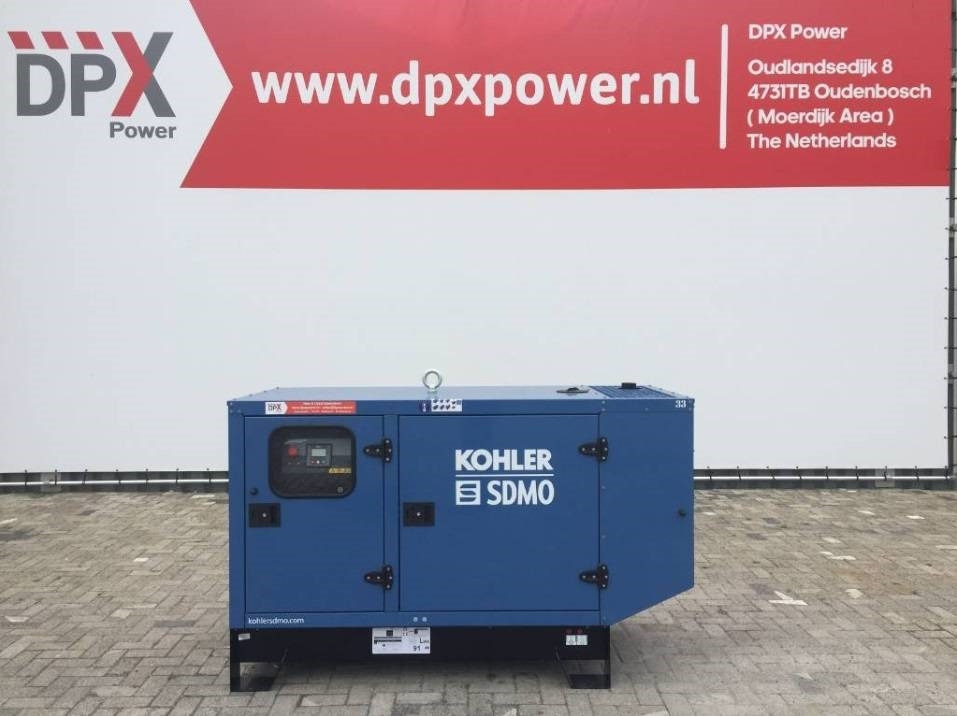 Sdmo J22 - 22 kVA Generator - DPX-17100 - Elektrisk generator: bilde 1 Sdmo J22 - 22 kVA Generator - DPX-17100 - Elektrisk generator: bilde 1