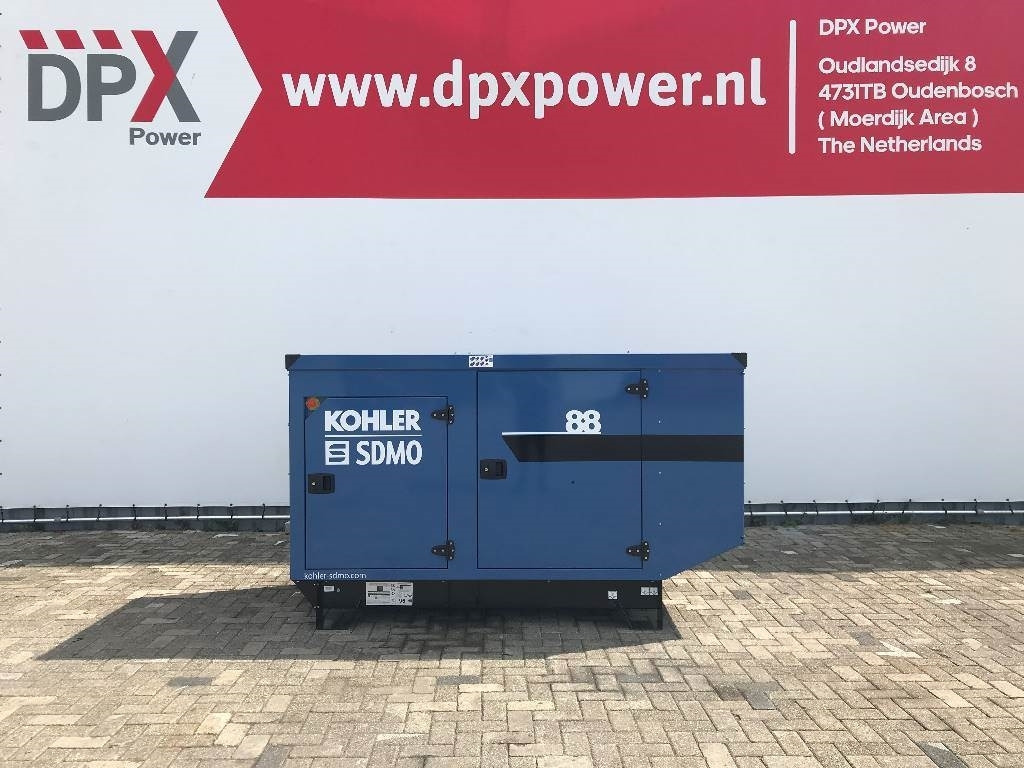 Sdmo J88 - 88 kVA Generator - DPX-17105 - Elektrisk generator: bilde 1 Sdmo J88 - 88 kVA Generator - DPX-17105 - Elektrisk generator: bilde 1