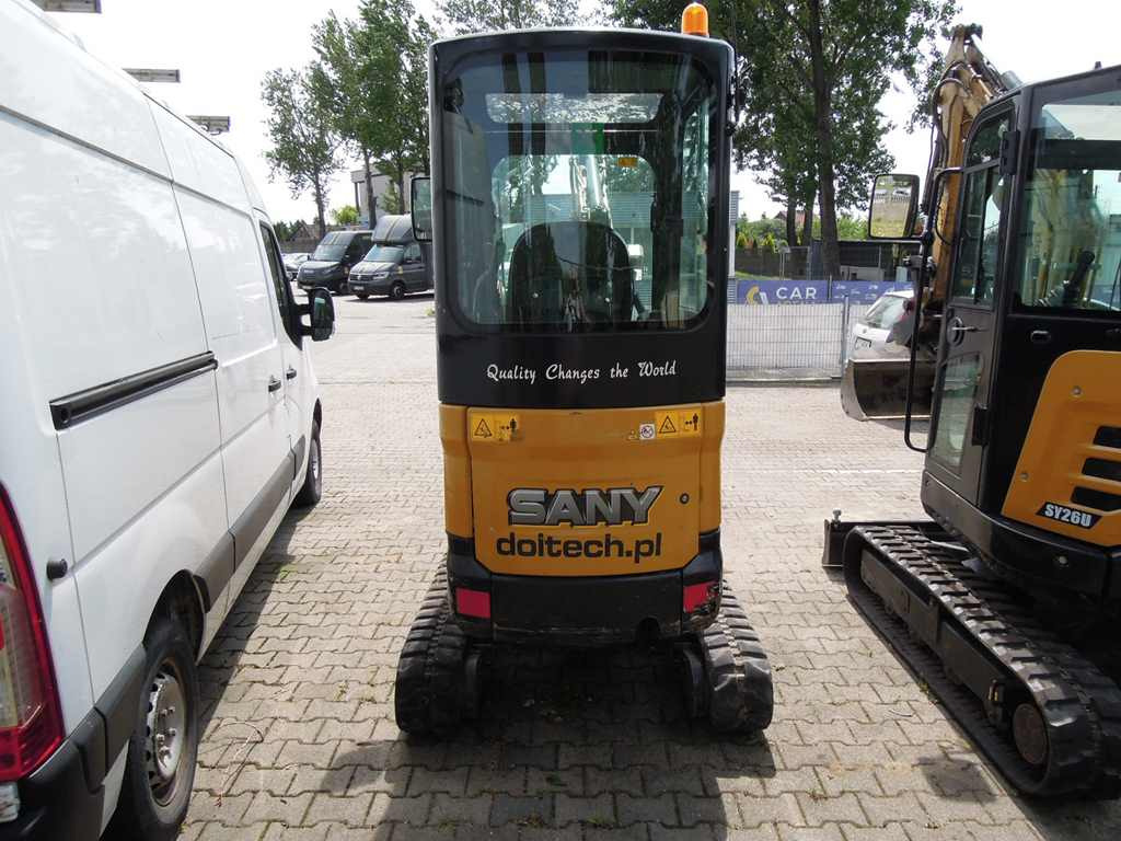 Minikoparka gąsienicowa SANY HEAVY MACHINERY LIMITED SY18C + GŁOWACZ G3 3.5T PRZYCZEPA TOWAROWA - Minigraver: bilde 4 Minikoparka gąsienicowa SANY HEAVY MACHINERY LIMITED SY18C + GŁOWACZ G3 3.5T PRZYCZEPA TOWAROWA - Minigraver: bilde 4