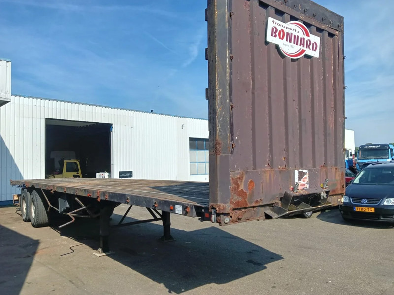 Fruehauf 2 Axle Fruehauf , Flat trailer , Drum Brakes - Åpen semitrailer: bilde 4 Fruehauf 2 Axle Fruehauf , Flat trailer , Drum Brakes - Åpen semitrailer: bilde 4