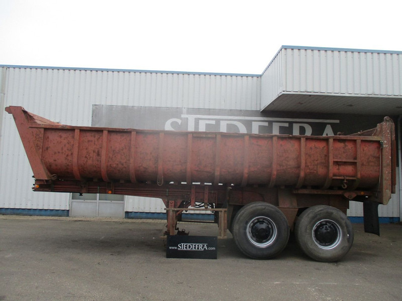 Fruehauf D33C , 2 axle , Steel tipper trailer , Drum Brakes , Spring suspension - Tippsemi: bilde 2 Fruehauf D33C , 2 axle , Steel tipper trailer , Drum Brakes , Spring suspension - Tippsemi: bilde 2