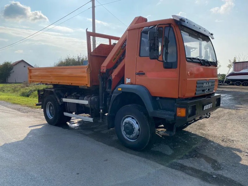 MAN LE 18-280 , 4X4 , Tipper , Palfinger PK 9501 - Tippbil, Kranbil: bilde 5 MAN LE 18-280 , 4X4 , Tipper , Palfinger PK 9501 - Tippbil, Kranbil: bilde 5