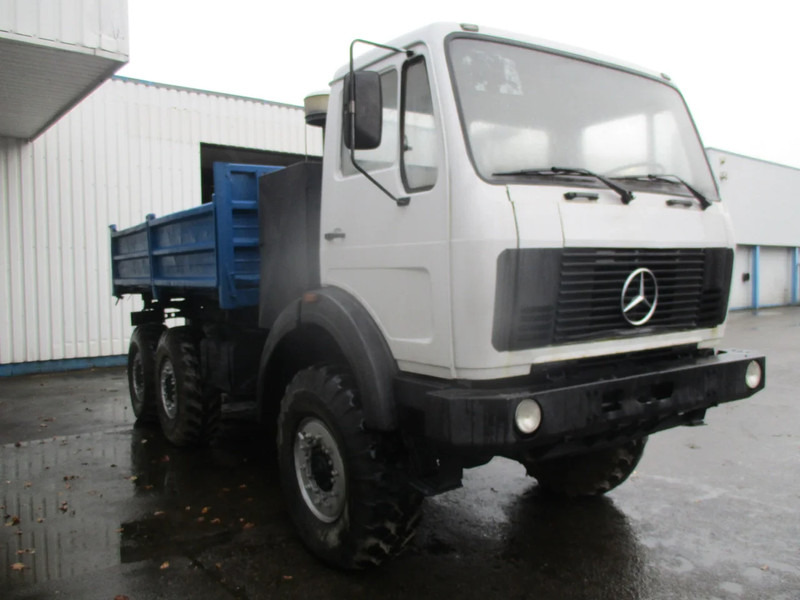 Mercedes-Benz FAP 2026 , V8 , 6x6 , ZF Manual , 3 Way tipper , Spring suspension, Ex Army - Tippbil: bilde 4 Mercedes-Benz FAP 2026 , V8 , 6x6 , ZF Manual , 3 Way tipper , Spring suspension, Ex Army - Tippbil: bilde 4