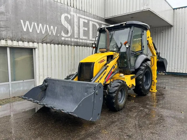 New Holland B 80 B-SS , 4x4 , Backhoe loader , 4in1 Bucket - Traktorgraver: bilde 1 New Holland B 80 B-SS , 4x4 , Backhoe loader , 4in1 Bucket - Traktorgraver: bilde 1