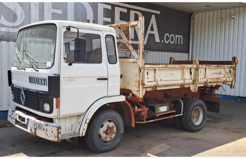 Renault Midliner S 130 , 6 Cylinder , 3 Way Tipper , Spring suspensiom - Tippbil: bilde 1 Renault Midliner S 130 , 6 Cylinder , 3 Way Tipper , Spring suspensiom - Tippbil: bilde 1