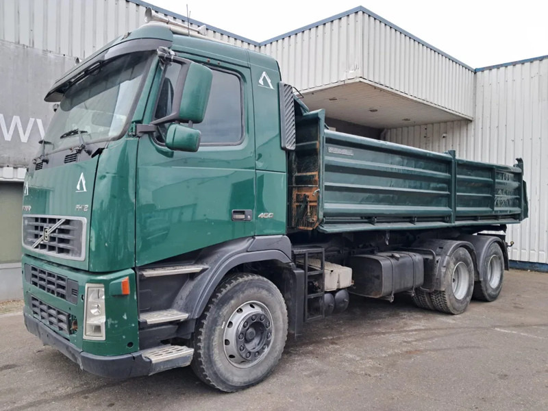 Volvo FH 12 - 460 , 6x2 , 3 Way Tipper, Spring Suspension , Manual Gearbox, Airco - Tippbil: bilde 1 Volvo FH 12 - 460 , 6x2 , 3 Way Tipper, Spring Suspension , Manual Gearbox, Airco - Tippbil: bilde 1