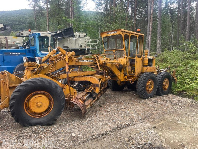 1973 Volvo BM VHK312 VEIHØVEL - Anleggsmaskiner: bilde 1 1973 Volvo BM VHK312 VEIHØVEL - Anleggsmaskiner: bilde 1