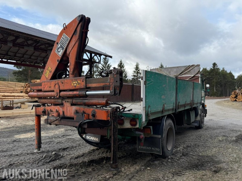 1981 Scania P82M 4X2 LS50 - Kranbil: bilde 5 1981 Scania P82M 4X2 LS50 - Kranbil: bilde 5