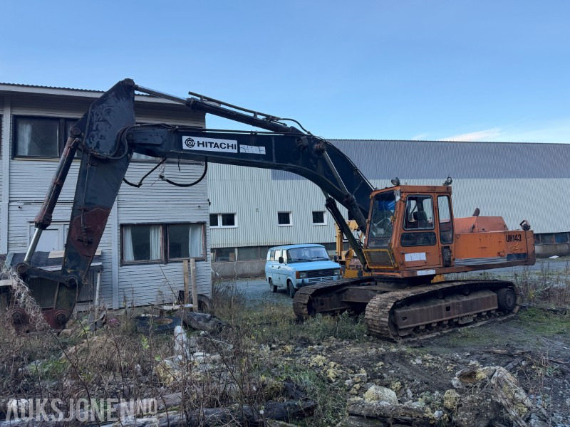 1987 Hitachi UH 143 beltegraver - Gravemaskin: bilde 1 1987 Hitachi UH 143 beltegraver - Gravemaskin: bilde 1