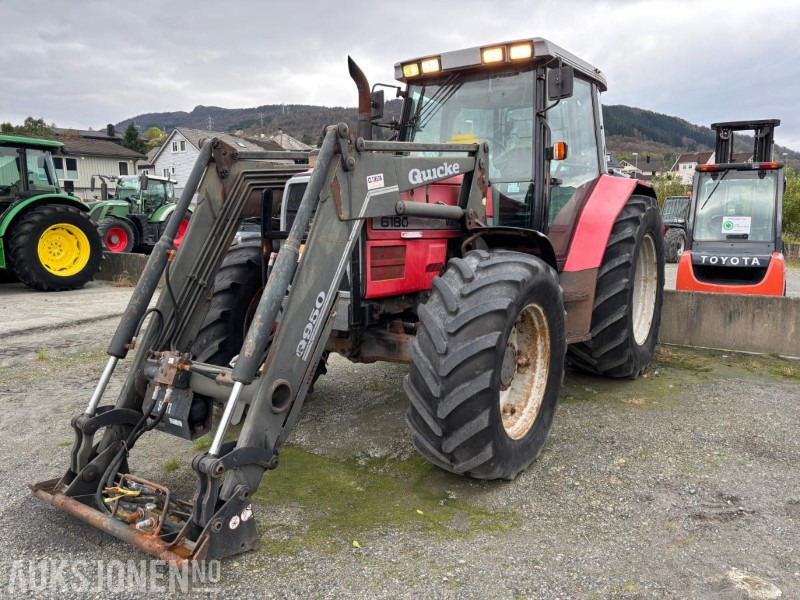 1996 Massey Ferguson 6180. Quicke Q950 Frontlaster - Traktor: bilde 1 1996 Massey Ferguson 6180. Quicke Q950 Frontlaster - Traktor: bilde 1