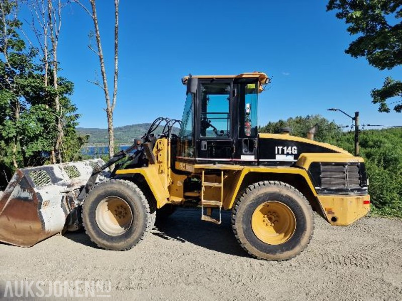 1999 Cat IT14G hjullaster snø skuffe/grus skuffe 10039 timer - Hjullaster: bilde 1 1999 Cat IT14G hjullaster snø skuffe/grus skuffe 10039 timer - Hjullaster: bilde 1