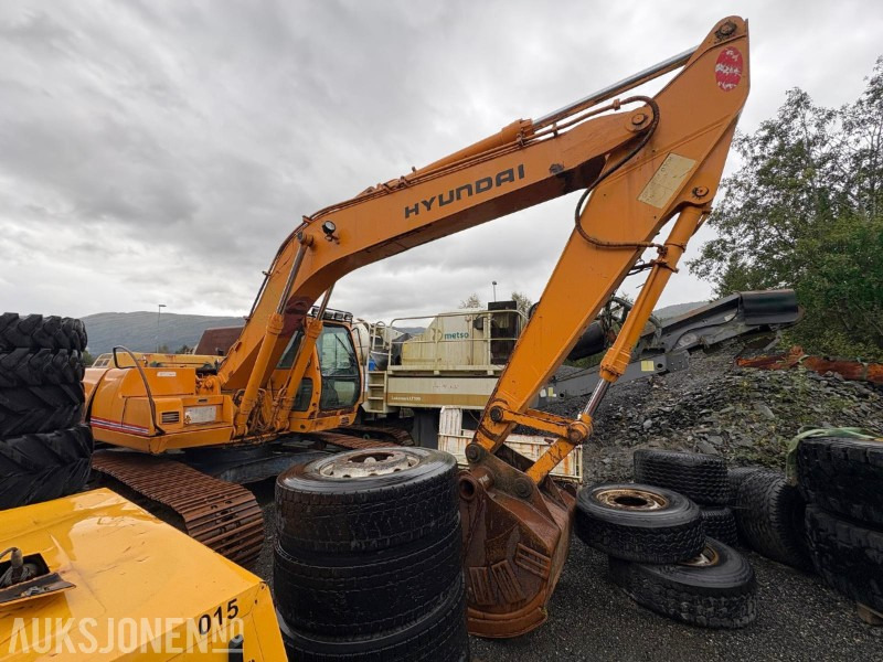 2000 Hyundai Robex 210LC-3 - KUN 7 823 motortimer - Gravemaskin: bilde 2 2000 Hyundai Robex 210LC-3 - KUN 7 823 motortimer - Gravemaskin: bilde 2