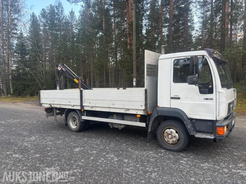 2000 MAN 8.163 LLC MED HIAB KRAN - Kranbil: bilde 2 2000 MAN 8.163 LLC MED HIAB KRAN - Kranbil: bilde 2