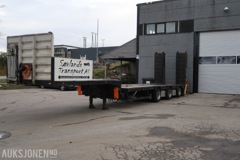 2001 Vang Maskintralle med senkebord - Lavloader semitrailer: bilde 4 2001 Vang Maskintralle med senkebord - Lavloader semitrailer: bilde 4