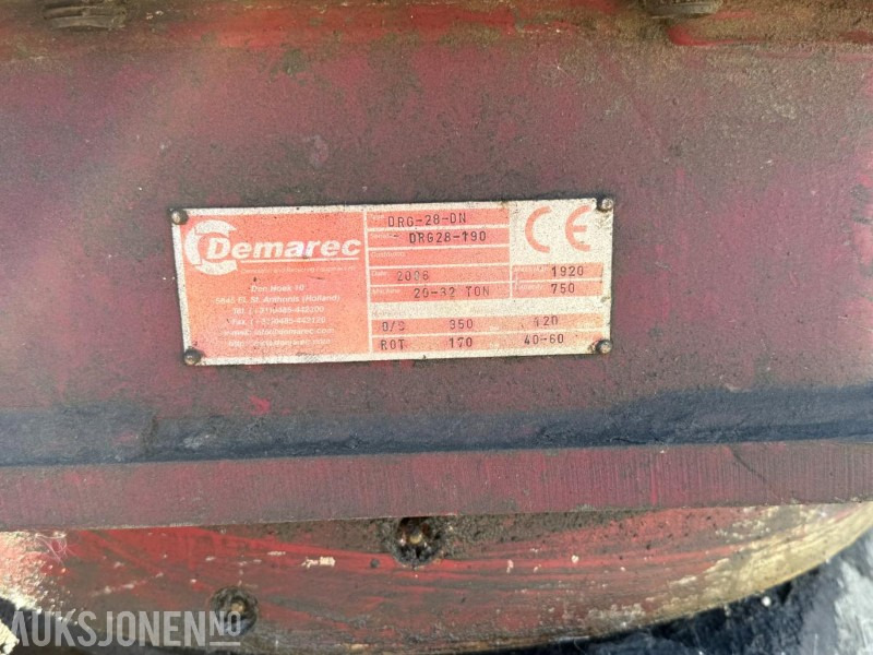 2006 Demarec DRG-28 DN Sorteringsklype S-70 - Anleggsmaskiner: bilde 5 2006 Demarec DRG-28 DN Sorteringsklype S-70 - Anleggsmaskiner: bilde 5
