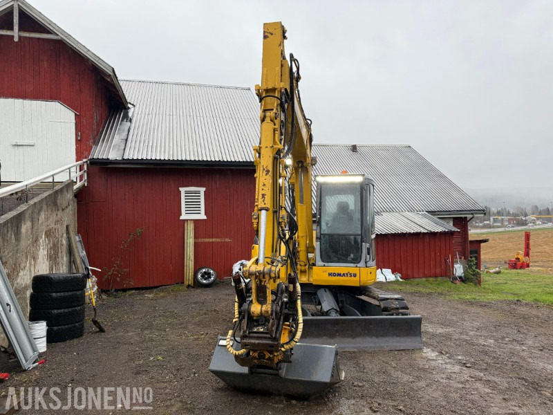 2007 Komatsu Galeo PC78US-6NO 8-tonns gravemaskin, Engcon tiltrotator, gummibelter, skjær, Nasta skuffe, Ledbar - Gravemaskin: bilde 3 2007 Komatsu Galeo PC78US-6NO 8-tonns gravemaskin, Engcon tiltrotator, gummibelter, skjær, Nasta skuffe, Ledbar - Gravemaskin: bilde 3