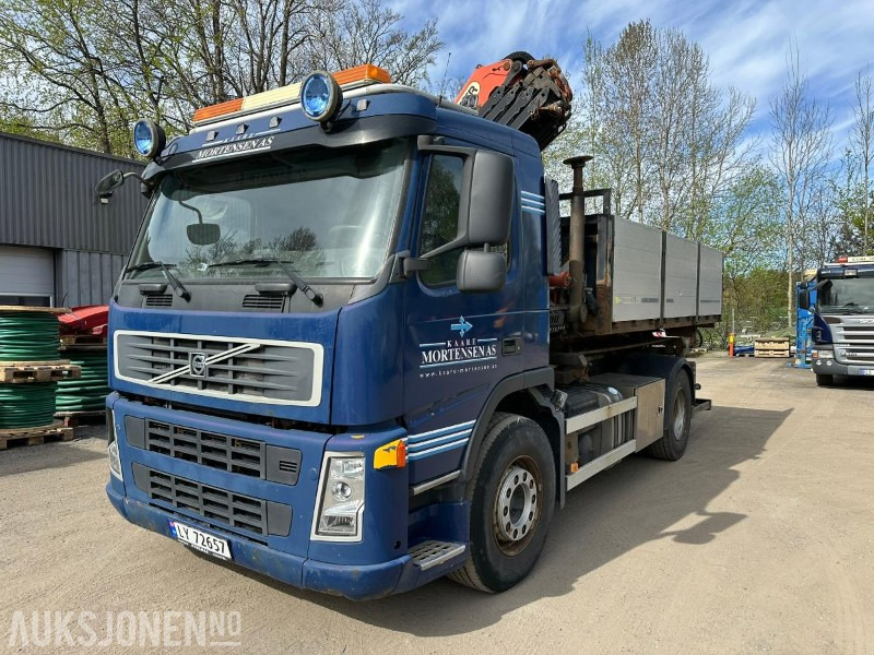 2008 Volvo FM400 4X2 kranbil / Palfinger PK12002-EH kran / EU-ok / Ekstra flak - Kranbil: bilde 1 2008 Volvo FM400 4X2 kranbil / Palfinger PK12002-EH kran / EU-ok / Ekstra flak - Kranbil: bilde 1