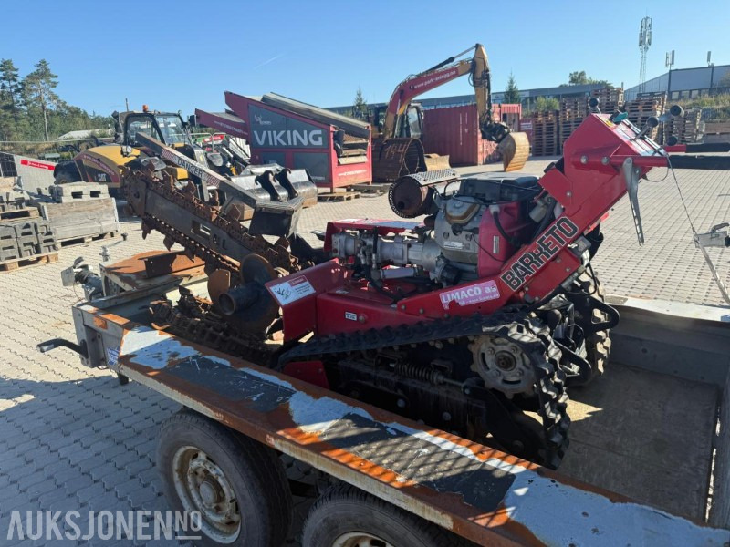 2009 Barreto 1824-KT kjedegraver m/IFOR WILLIAMS GX84 maskinhenger. - Anleggsmaskiner: bilde 2 2009 Barreto 1824-KT kjedegraver m/IFOR WILLIAMS GX84 maskinhenger. - Anleggsmaskiner: bilde 2