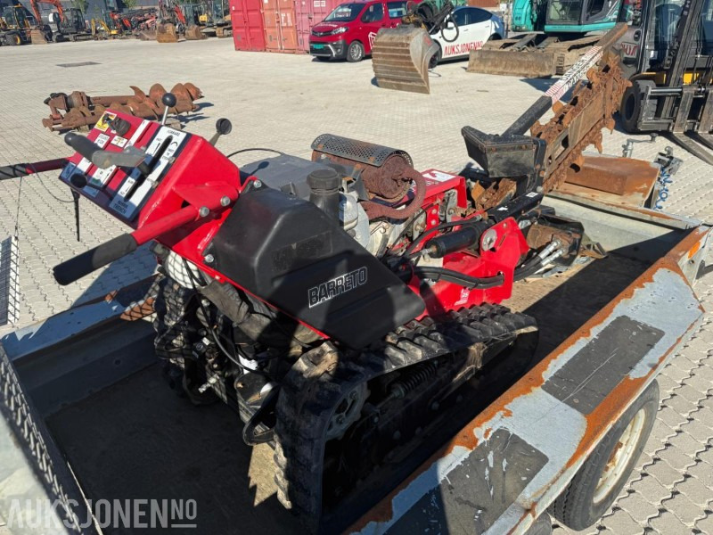 2009 Barreto 1824-KT kjedegraver m/IFOR WILLIAMS GX84 maskinhenger. - Anleggsmaskiner: bilde 3 2009 Barreto 1824-KT kjedegraver m/IFOR WILLIAMS GX84 maskinhenger. - Anleggsmaskiner: bilde 3