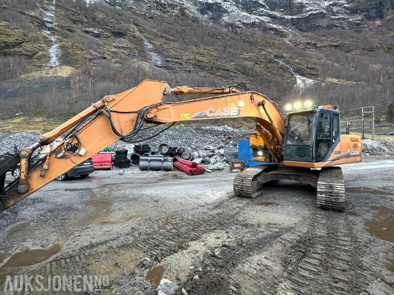 2009 Case CX210B Sertifisert Beltegraver m/Montabert CPA225E boretårn - Gravemaskin: bilde 1 2009 Case CX210B Sertifisert Beltegraver m/Montabert CPA225E boretårn - Gravemaskin: bilde 1