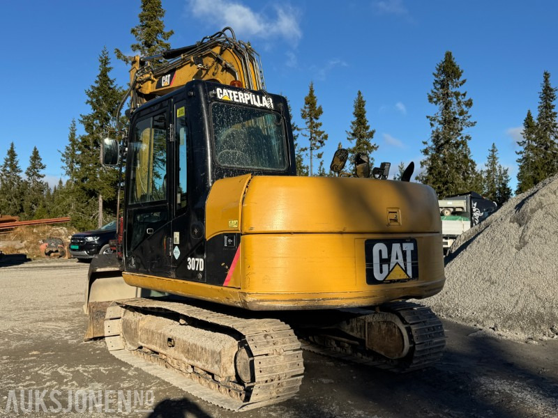 2010 Cat 307D GRAVEMASKIN, TILTROTATOR, 2 SKUFFER, DIESELVARMER - Gravemaskin: bilde 5 2010 Cat 307D GRAVEMASKIN, TILTROTATOR, 2 SKUFFER, DIESELVARMER - Gravemaskin: bilde 5