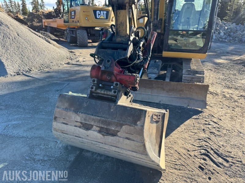 2010 Cat 307D GRAVEMASKIN, TILTROTATOR, 2 SKUFFER, DIESELVARMER - Gravemaskin: bilde 4 2010 Cat 307D GRAVEMASKIN, TILTROTATOR, 2 SKUFFER, DIESELVARMER - Gravemaskin: bilde 4