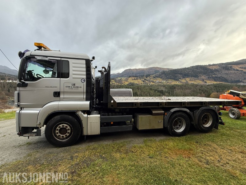 2010 MAN TGS 28.540 krokbil / krokløftbil - maskinflak + krokkasse - Krokbil: bilde 2 2010 MAN TGS 28.540 krokbil / krokløftbil - maskinflak + krokkasse - Krokbil: bilde 2