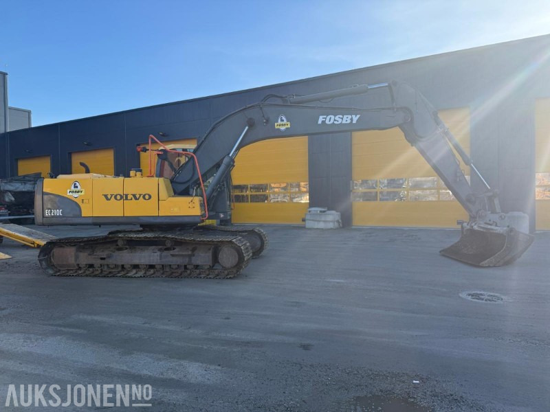 2010 Volvo EC210C BELTEGRAVER. - Gravemaskin: bilde 4 2010 Volvo EC210C BELTEGRAVER. - Gravemaskin: bilde 4