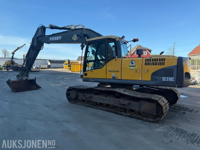 2010 Volvo EC210C BELTEGRAVER. - Gravemaskin: bilde 5 2010 Volvo EC210C BELTEGRAVER. - Gravemaskin: bilde 5