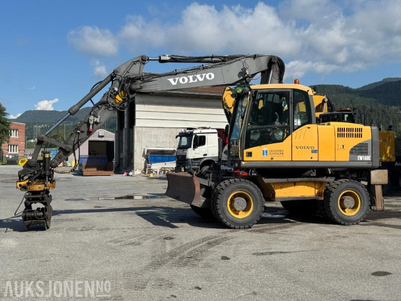 2011 Volvo EW160C hjulgraver / Tiltrotator - Gravemaskin: bilde 1 2011 Volvo EW160C hjulgraver / Tiltrotator - Gravemaskin: bilde 1