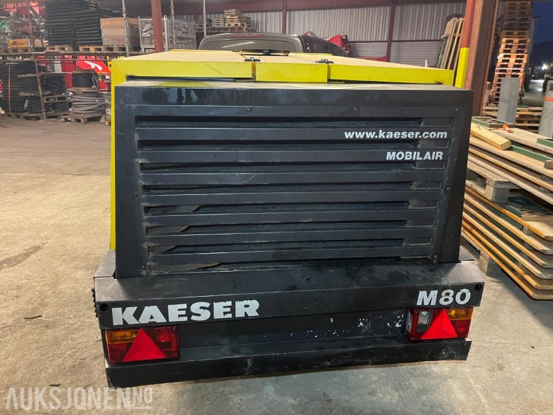 2012 Kaeser M 80 Tilhenger kompressor - Anleggsmaskiner: bilde 3 2012 Kaeser M 80 Tilhenger kompressor - Anleggsmaskiner: bilde 3