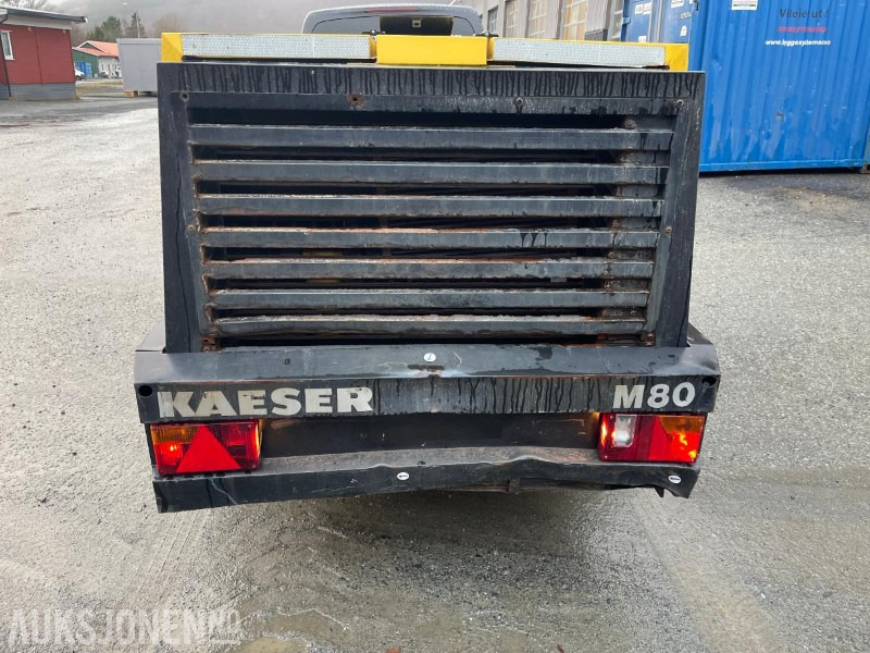 2012 Kaeser M 80 tilhenger kompressor med 2654 timer - Anleggsmaskiner: bilde 4 2012 Kaeser M 80 tilhenger kompressor med 2654 timer - Anleggsmaskiner: bilde 4