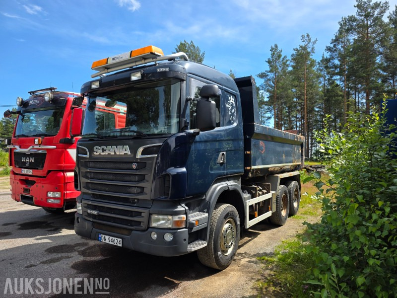 2012 Scania R560 6X4 tippbil 411652 km nylig EU-godkjent - Tippbil: bilde 1 2012 Scania R560 6X4 tippbil 411652 km nylig EU-godkjent - Tippbil: bilde 1