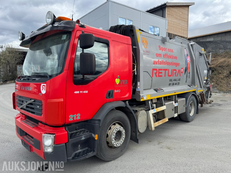 2012 Volvo FE 2-kammer komprimatorbil - Søppelbil: bilde 1 2012 Volvo FE 2-kammer komprimatorbil - Søppelbil: bilde 1