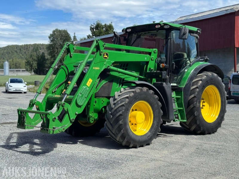 2013 John Deere 6150R traktor med frontlaster / Nylig EU-godkjent - Traktor: bilde 1 2013 John Deere 6150R traktor med frontlaster / Nylig EU-godkjent - Traktor: bilde 1