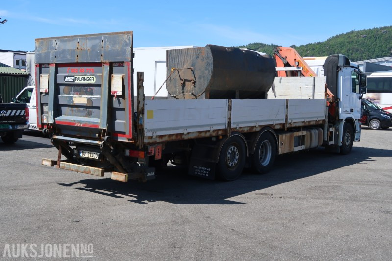 2013 Mercedes-Benz ACTROS 2536 med Palfinger PK165502 kran og baklift - Kranbil: bilde 5 2013 Mercedes-Benz ACTROS 2536 med Palfinger PK165502 kran og baklift - Kranbil: bilde 5