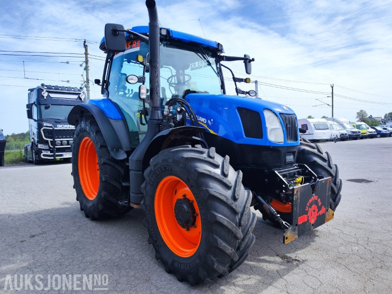 2013 New Holland T6.160 – 150 hk – Brøyteplate – Klar for nye oppdrag! - Traktor: bilde 4 2013 New Holland T6.160 – 150 hk – Brøyteplate – Klar for nye oppdrag! - Traktor: bilde 4