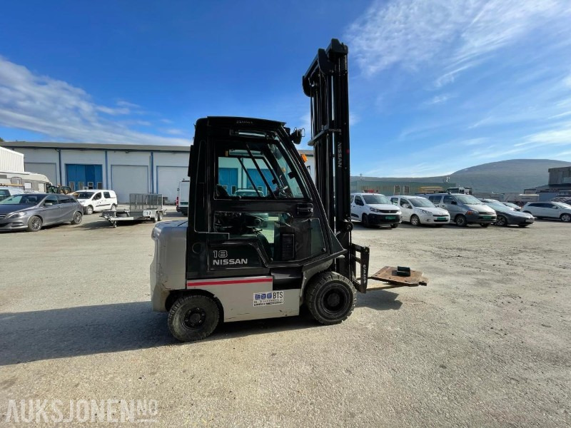2013 Nissan Gaffeltruck Y1D1A18Q - 5M løftehøyde Høy - mva fritt - Gaffeltruck: bilde 3 2013 Nissan Gaffeltruck Y1D1A18Q - 5M løftehøyde Høy - mva fritt - Gaffeltruck: bilde 3