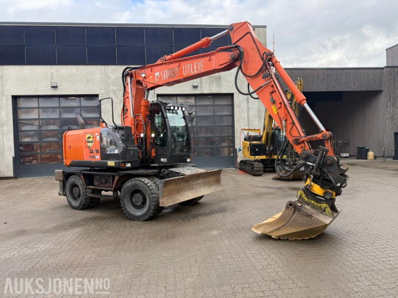 2014 Hitachi Zaxis 140W HJULGRAVER ENGCON ROTOTILT SERVICEHISTORIKK SENTRALSMØRING. - Gravemaskin: bilde 3 2014 Hitachi Zaxis 140W HJULGRAVER ENGCON ROTOTILT SERVICEHISTORIKK SENTRALSMØRING. - Gravemaskin: bilde 3