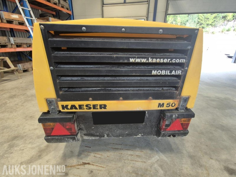 2014 Kaeser M50, tilhengermontert luftkompressor, 811 t - Anleggsmaskiner: bilde 3 2014 Kaeser M50, tilhengermontert luftkompressor, 811 t - Anleggsmaskiner: bilde 3
