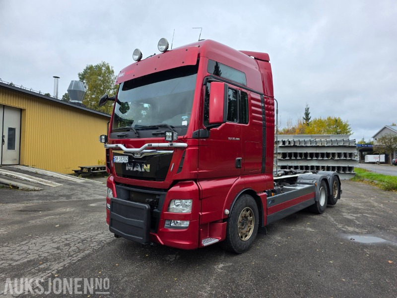 2014 MAN TGX 26.480 6X2-4 BL 18 T krok leveres med ny EU - Krokbil: bilde 1 2014 MAN TGX 26.480 6X2-4 BL 18 T krok leveres med ny EU - Krokbil: bilde 1