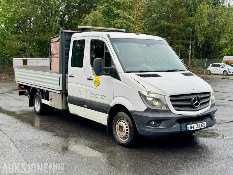 2014 Mercedes-Benz Sprinter 516 CDI planbil, 5-tonn, dobbelkabin, bakløft, lysbjelke - Planbil: bilde 3 2014 Mercedes-Benz Sprinter 516 CDI planbil, 5-tonn, dobbelkabin, bakløft, lysbjelke - Planbil: bilde 3