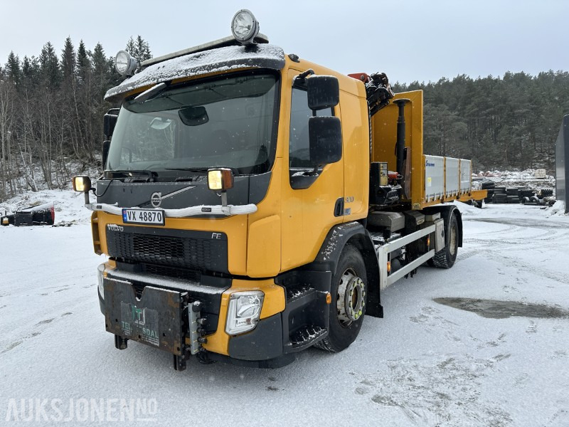2014 Volvo FE 320 4x2 - Krokbil - Brøyterigget med Palfinger kranflak og tippflak - Krokbil: bilde 4 2014 Volvo FE 320 4x2 - Krokbil - Brøyterigget med Palfinger kranflak og tippflak - Krokbil: bilde 4