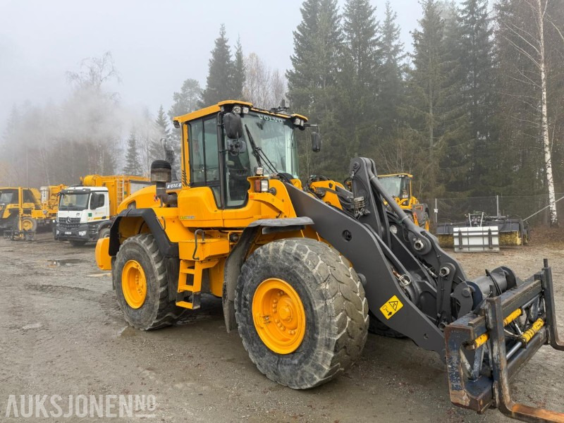 2014 Volvo L120G hjullaster, 7763 timer, Hydr. pallegaffel, nylig service og årskontroll - Hjullaster: bilde 3 2014 Volvo L120G hjullaster, 7763 timer, Hydr. pallegaffel, nylig service og årskontroll - Hjullaster: bilde 3