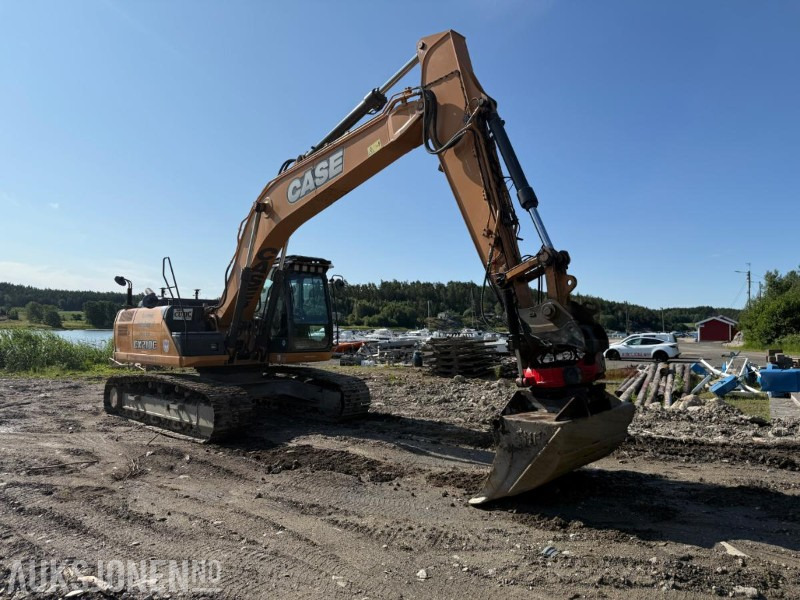 2015 Case CX210C BELTEGRAVER ROTOTILT ENGCON MASKINSTYRING SERVICEHISTORIKK LITE TIMER EN EIER. - Gravemaskin: bilde 4 2015 Case CX210C BELTEGRAVER ROTOTILT ENGCON MASKINSTYRING SERVICEHISTORIKK LITE TIMER EN EIER. - Gravemaskin: bilde 4