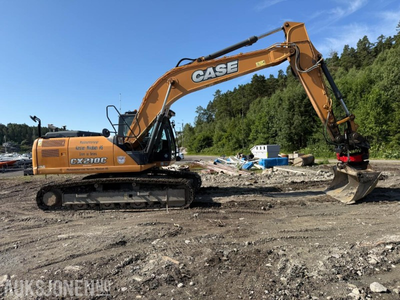 2015 Case CX210C BELTEGRAVER ROTOTILT ENGCON MASKINSTYRING SERVICEHISTORIKK LITE TIMER EN EIER. - Gravemaskin: bilde 2 2015 Case CX210C BELTEGRAVER ROTOTILT ENGCON MASKINSTYRING SERVICEHISTORIKK LITE TIMER EN EIER. - Gravemaskin: bilde 2