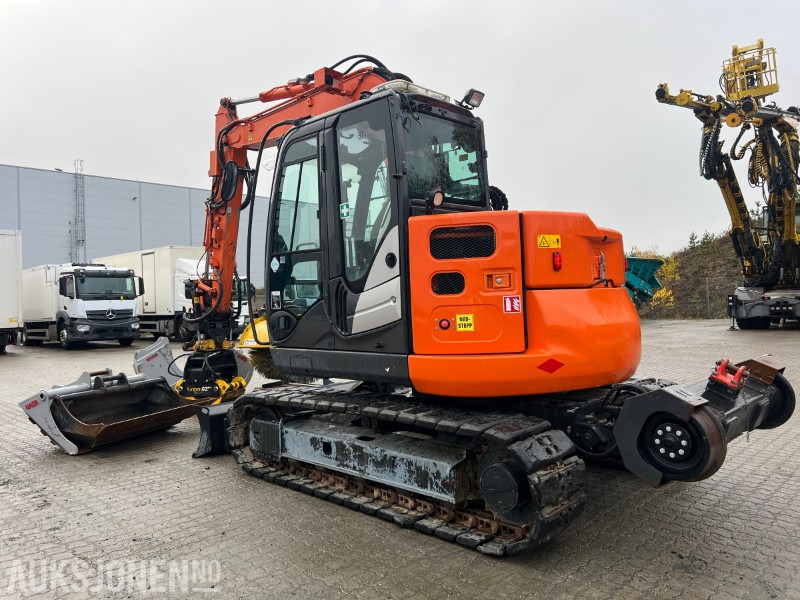 2015 Hitachi ZX-85-US-5 - Rail maskin med mye utstyr! - Gravemaskin: bilde 3 2015 Hitachi ZX-85-US-5 - Rail maskin med mye utstyr! - Gravemaskin: bilde 3