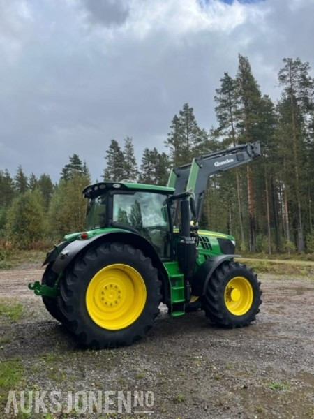 2015 John Deere 6215R med Q75 frontlaster 5588 timer - Traktor: bilde 5 2015 John Deere 6215R med Q75 frontlaster 5588 timer - Traktor: bilde 5
